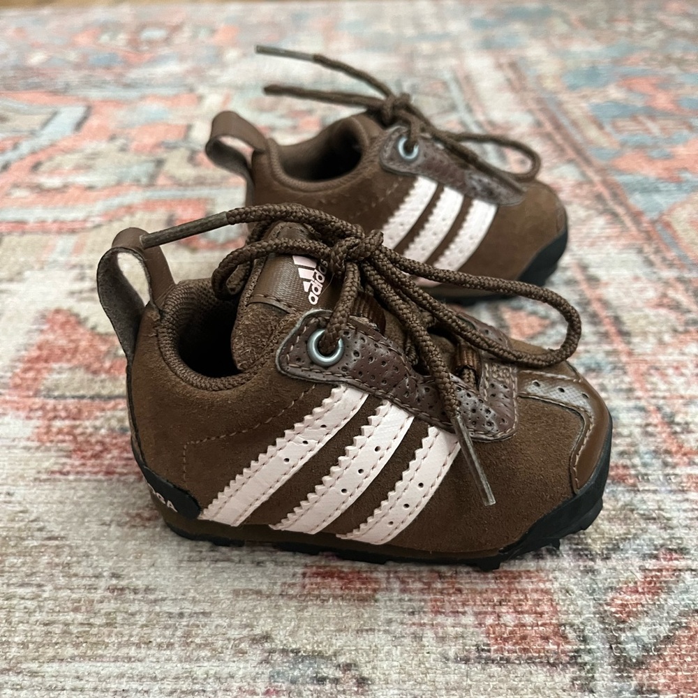 Adidas Daroga Infant Brown and Light Pink Shoes